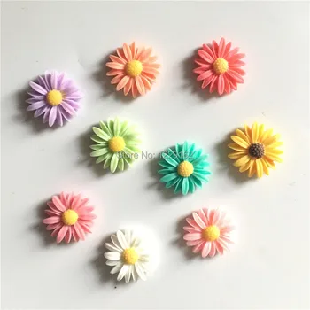 Gratis Forsendelse (9pcs/sæt) Frisk Daisy blomst køleskab magneter Søde besked magnet mærkat Hjem/bryllup Dekoration Kids legetøj