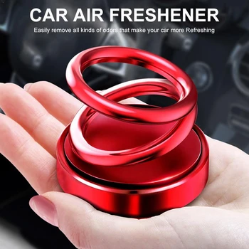 Solenergi Bil luftfrisker Solid Parfume Suspension Bil Duft 360° Roterende Bil-stil med Aircondition Auto Aromaterapi Bil Tilbehør