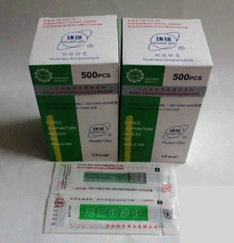 500 stk Universal akupunktur nåle disponibel akupunktur nåle, sterile akupunktur nåle 10 pc ' er med et rør huanqiu