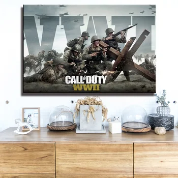 Call of Duty Lærred Væg Kunst, plakater Og Print på Lærred Maleri Rammeløse Dekorative Billede Til Soveværelset Home Decor