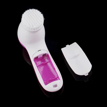 5-i-1 Elektrisk Vaske Ansigt Maskine Facial Pore Renere Krop, Udrensning, Massage Mini Hud Skønhed Massageapparat Børste dropshipping