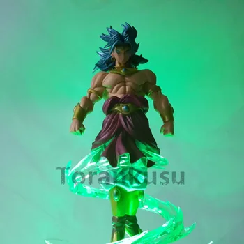 Dragon Ball Z Scultures Broly PVC-Action Figur Collectible Model Animationsfilm Toy Dragon Ball Super DBZ Broly Med virkning Flyvende