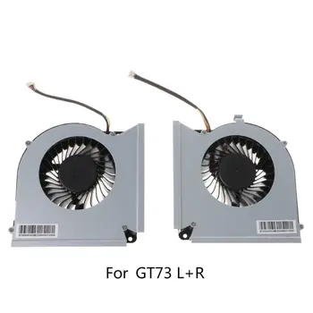 Bærbar computer Køler køleventilator til MSI GT73 GT73 GT73VR GT73EVR GT75VR 17AX CPU-GPU Varmeafledning Køler udskiftning af ventilator