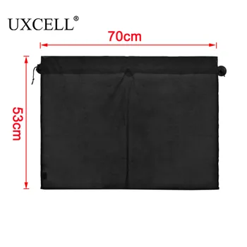 UXCELl 2 Stk 70 x 53cm Bil siderude Parasol Polyester Klud Gardin UV-Beskyttelse