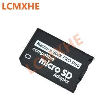 50pc Micro SD-TF kort til Memory Stick MS Pro Duo-Adapter omformer Til PSP Understøtter 8GB, 16GB, 32GB, 64GB class 10 (adapter kun)