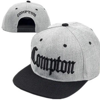 Høj kvalitet ny Compton broderi baseball Hatte Mode justerbar Bomuld, til Mænd, Caps Traker Hat Kvinder Hatte hop snapback Cap