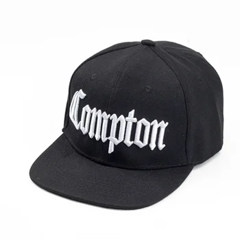 Høj kvalitet ny Compton broderi baseball Hatte Mode justerbar Bomuld, til Mænd, Caps Traker Hat Kvinder Hatte hop snapback Cap