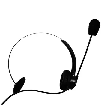 USB-Headset med Mikrofon Roterbare og Justerbare Støj Annullering Øretelefon Call Center Headset Hovedtelefon til Bærbar PC
