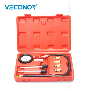 VECONOR 8STK tændrøret på Cylinder Kompression Tester Test Kit Professional Gas Motor Sæt