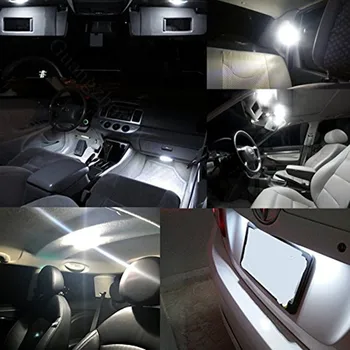 22pcs Hvid Canbus led Bil indvendigt lys Pakke Kit Til Volkswagen VW Touareg 7L 7LA 7L6 7L7 LED Interiør læselamper