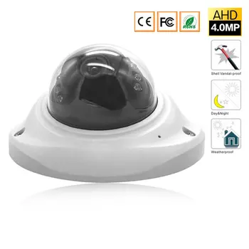 AHD Analog High Definition Overvågning Infrarøde Kamera 4MP 2560x1440 AHD CCTV Sikkerhed Kamera Udendørs Bullet Kameraer