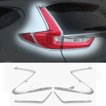 Bil Styling For Honda CR-V CRV 2017 Bil Baglygte baglygter Dækker Krom Krom Styling Universal Ekstern Dekoration