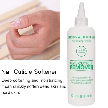 500ML Manicure Søm Neglebånd Skyllemiddel Søm Døde Hud Fjernelse af Slørende Nail Art Værktøj