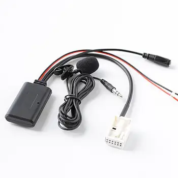 Bil-Radio, Bluetooth Musik AUX-telefonopkald Håndfrit MIC-Adapter Til Peugeot for Citroen C1 C2 C3 C4 til Blaupunkt/VDO/for RD4