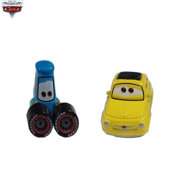 Disney Pixar Biler LUIGI & GUIDO Dæk Modeller Metal Bil Legetøj Lightning McQueen Bil Legetøj Jul Fødselsdag Gaver Til Børn