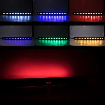SHEHDS 18x18W 6IN1RGBWA+UV-LED Væg Vasker Super Stor, Lys, Vinkel DMX Kontrol Enhed Egnet Disco DJ Ballroom Bar Dekoration