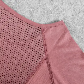 Kvinder med Lange Ærmer, der Kører Shirts Sexet Udsat Navlen Yoga T-shirts Sport Shirts Hurtig Tør Trænings-og Motionscenter Crop Tops