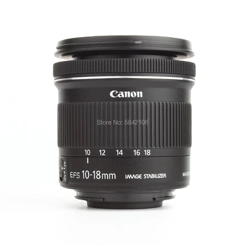 BRUGT Canon EF-S 10-18 mm f/4.5-5.6 IS STM linse super vidvinkel zoom-SLR kamera linse