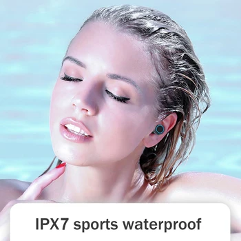 M11 3500mAh LED Trådløse Bluetooth Høretelefoner, Earbuds TWS Touch Control Sport Støj-Annullere Hovedtelefoner til Iphone, Samsung, Huawei