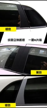 For Mitsubishi ASX 2013 2016-2019 6stk/sæt i Høj kvalitet Bil styling af Bil Vindue Trim Dekoration Accessorie Bil-dækker