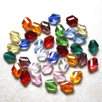 AAA 8x10mm at Blande Forskellige Farver Glas Løse Perler DIY-Øreringe, Armbånd, Halskæde Smykker at Gøre Krystal Perler