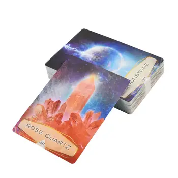 Crystal Spiritus Orakler 58-Kort og Guidebog Fuld engelsk Tarot Kort Spil Family Party Board Game