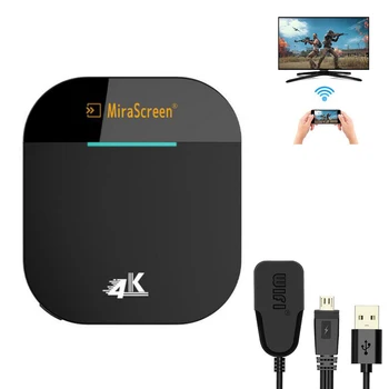 Miracast G5 AirPlay Chromecast 2,4 G 5G TV Stick 4K Trådløse HDMI-Dongle Modtager, Wifi Spejl Skærm Streamers Stemmer For Netflix