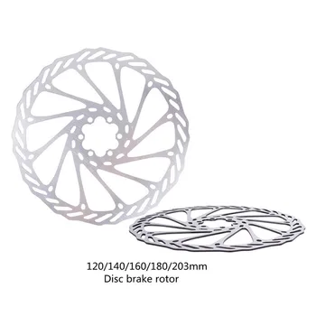 Cykel skivebremse rotorer 120 140 160 180 203mm mtb cykel bremse pad diskoteker de freno mtb