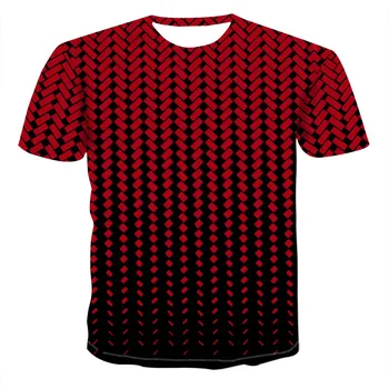 2020 Sommeren Nye 3d-T-shirt Mænd kortærmet skjorte Sjove T-shirts Japan Punk Animationsfilm Gotiske 3dT-shirt Herre Tøj