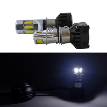 2STK af H4 6COB 4cob LED tåge lys hoved lys bil tilbehør auto lys til bil motorcykel hoved lys