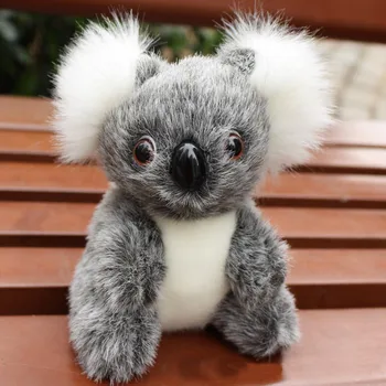 13CM Super Søde Fyld Simulering Lille Koala Bear Bamser Zoo Dyr Gave Koala Toy Eventyr Koala Dukke Børn Gave