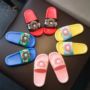 Sommer for Børn er Cool, Tøfler Girls Cartoon Søde Lagkage 1-3 År gamle Familie Baby ' s Beach Sandaler Sjove Mode Børne Sko