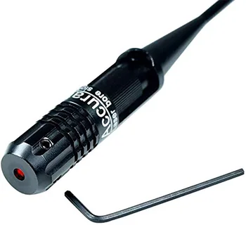 8301 5mW 520nm Red Dot Laser Boring Syn Kit Kollimator for 0.22 - 0.50 Kaliber Riffel Anvendelsesområde T6061 Aluminium Boresighter Pistol