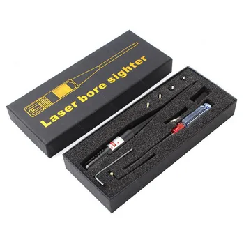 8301 5mW 520nm Red Dot Laser Boring Syn Kit Kollimator for 0.22 - 0.50 Kaliber Riffel Anvendelsesområde T6061 Aluminium Boresighter Pistol