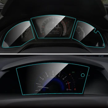 Bil Instrument Panel Skærm Protektor TPU Film for Honda CIVIC Indvendige Betjeningspanel Membran Beskyttende Film Auto Tilbehør til Bilen