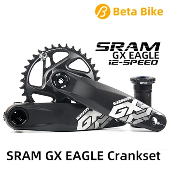 SRAM GX EAGLE DUB 12s 12 hastighed 30T 32T 34T 170mm 175mm MTB Cykel Kranksæt med DUB BSA krankboks