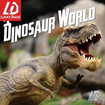 Jurassic Verden Dinosaur Model Simulering Tyrannosaurus Triceratops Legetøj Til Børn dinosaurios de juguete