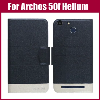 Hot salg! Archos 50f Helium Sag Nye Ankomst 5 Farver Mode Luksuriøse Ultra-tynd Telefon, Læder Beskyttende Dække Sagen