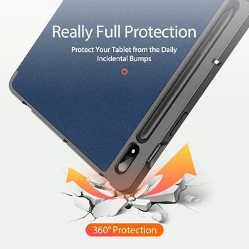 Business Cover Til Samsung Tab S7 Tablet Tilfælde Luksus Flip PU Læder taske Til Samsung Galaxy Tab S7 Tilfælde 11.0 tommer Book Sag