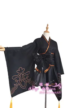 NieR Automater Heltinde YoRHa 2B Yukata Kimonoer Passer Kjole Uniform Cosplay Kostumer