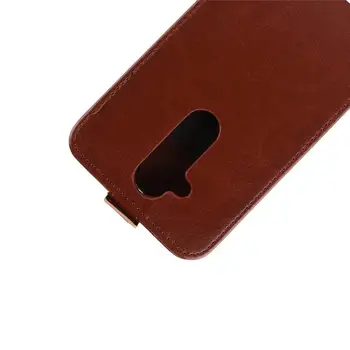 Vertikal Flip Læder taske til Nokia 8 2018 Dække TA-1119 TA-1128 Op Ned Flip Cover til Nokia 8.1 Beskyttende Telefonen Tilfælde