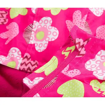 Foråret Vindjakke til Piger Jakke Pink Pels i en Skyttegrav Frakke Fashion Børn Outwear Cardigan Jakke, Kappe Regnfrakker Tøj
