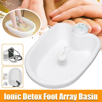 Hjem Mini Detox Foot Spa-Maskine Celle Ioniske Rense enhed Ionisk Detox Foot Spa Aqua fodbad Massage, Detox fodbad Bassin