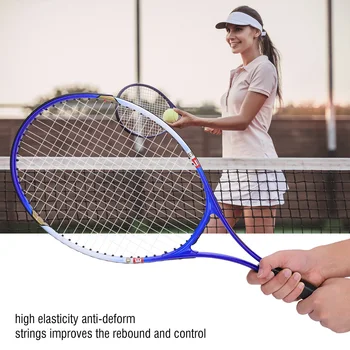 Nye Proffisional Tekniske Type Carbon-Aluminium Legering Tennisketsjere Raqueta Tennis Ketcher Racchetta Tennisracket Tennis Ketsjer