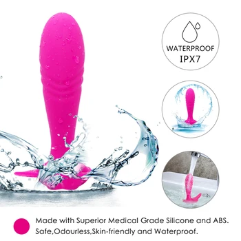 Trådløs Fjernbetjening G-punkt Dildo Vibrator Kraftfulde Vibrerende Trusser til Kvinder Klitoris Vaginal Stimulation Butterfly Vibrator
