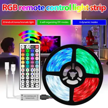 Nye RGB Lys Med LED Strip Sæt 5050 Symfoni Marquee 12V Fjernbetjening Vandtæt Neon Lys Stribe Bluetooth Dropshipping