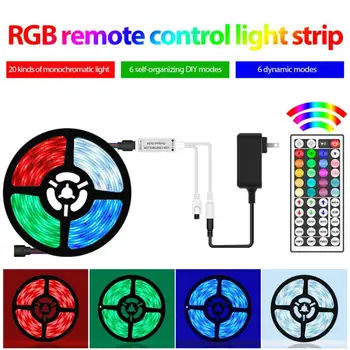 Nye RGB Lys Med LED Strip Sæt 5050 Symfoni Marquee 12V Fjernbetjening Vandtæt Neon Lys Stribe Bluetooth Dropshipping