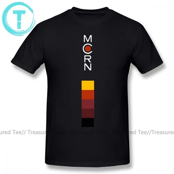 Flade T-Shirt med Print Mcrn T-Shirt Mode Bomuld t-Shirt Sjov Mænd Kort Ærme Trykt Plus size t-shirt