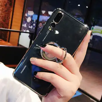 Luksus Silikone Cases Til Samsung Galaxy A5 A7 J5 J7 2017 2016 Tilfælde Metal Magnet Holder Taske Til Samsung J5 J7 A5 A7 Shell