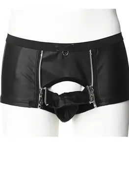 Nye Sexede Pants Sort Herre tyske Fetish Bære SM Mand Undertøj Trusser Eksotiske Høj Kvalitet Clubwear W850546